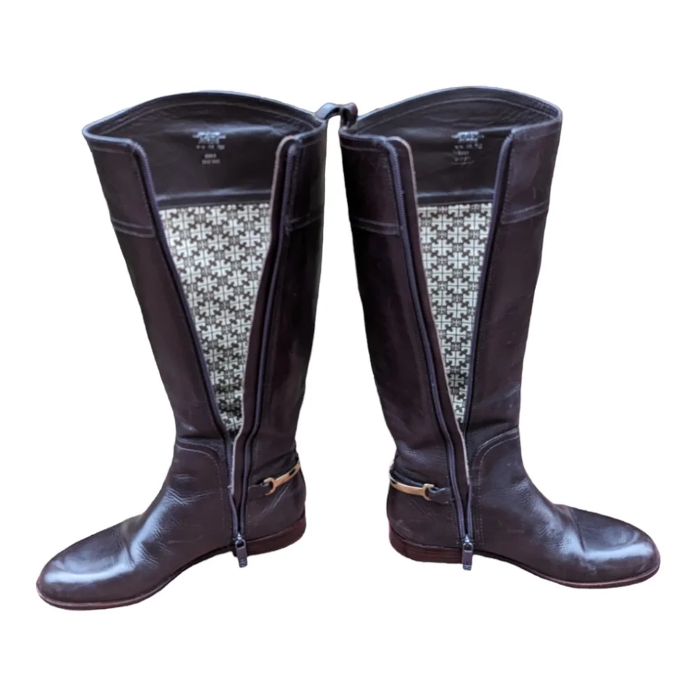 Tory Burch brown and well made  Boots‎ classy Size 7M